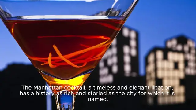 Video thumbnail for Manhattan Cocktail Recipe