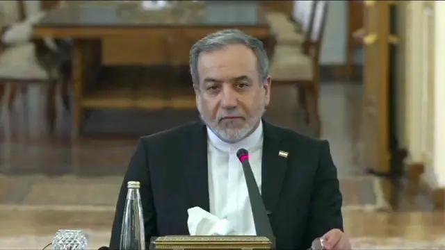 Video thumbnail for Iran FM Araghchi: No end to war without Israeli withdrawal from Lebanon