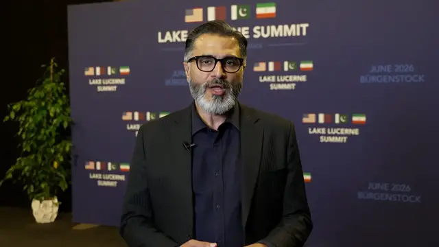 Video thumbnail for US and Iran meet for ‘tense’ but ‘constructive’ ceasefire talks
