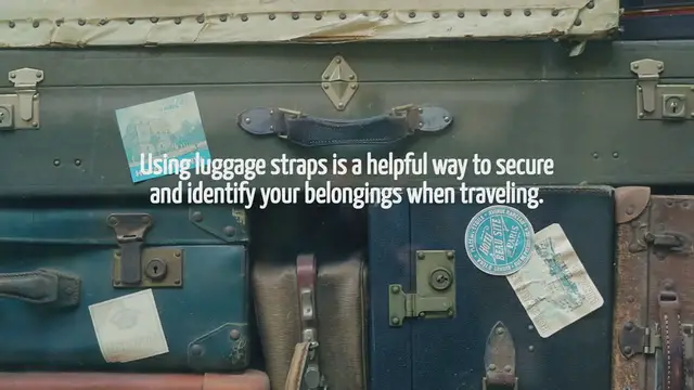 Video thumbnail for How To Use Luggage Straps