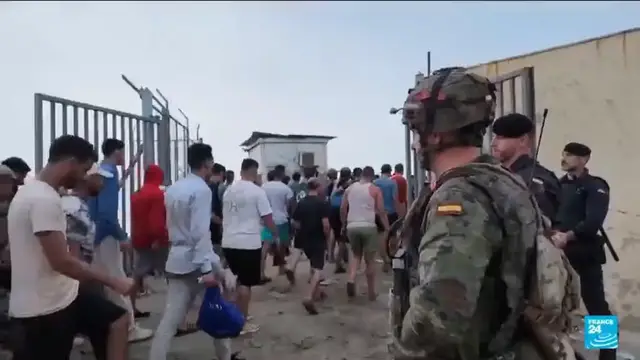 Video thumbnail for Ceuta enclave "almost" back to normal after migrant influx