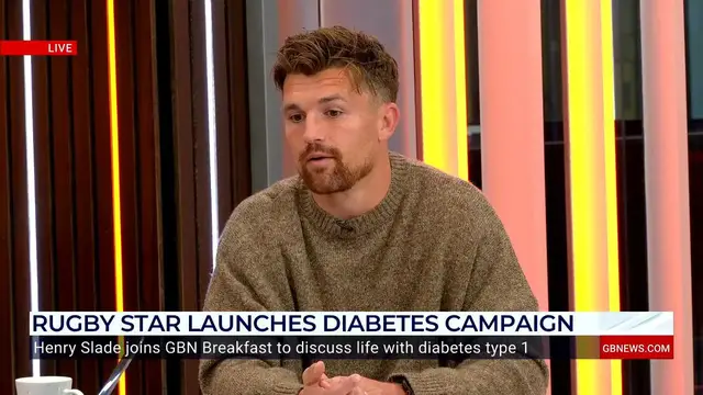 'Video thumbnail for WATCH: World cup rugby star lifts lid on daily battle with diabetes - 'Never let it hold you back!''