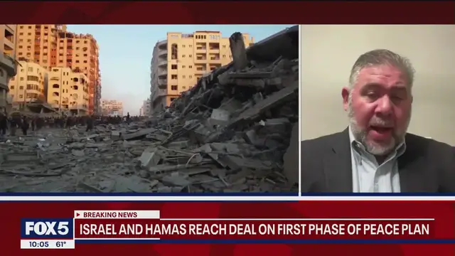'Video thumbnail for Analyst explains what Israel’s pending Gaza deal means for Hamas and the hostages'