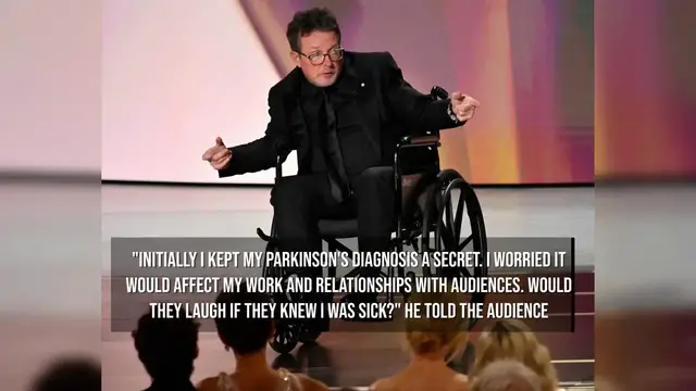 Video thumbnail for NEWS OF THE WEEK: Michael J. Fox receives two standing ovations during moving Emmys speech.
