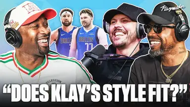 'Video thumbnail for Gilbert Arenas Can't Buy Into Klay On The Mavs Yet...'