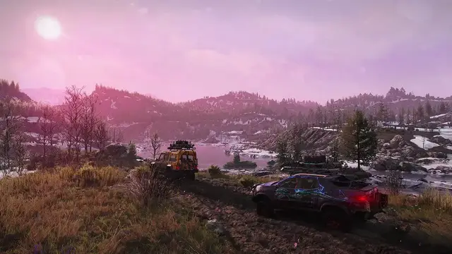 Video thumbnail for Expeditions: A MudRunner Game - Official Season Three: Icy Shores Trailer
