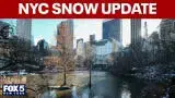 Video thumbnail for Is snow still in the forecast for Thursday in NYC?