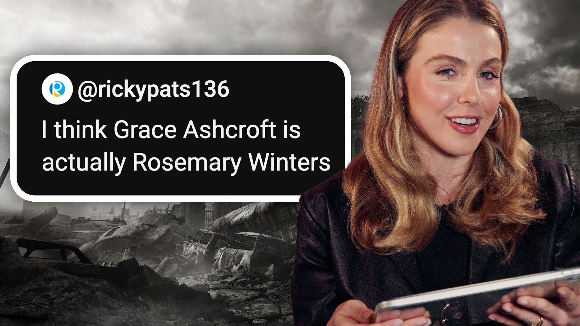 Video thumbnail for Grace Ashcroft Actor Reacts to IGN Comments