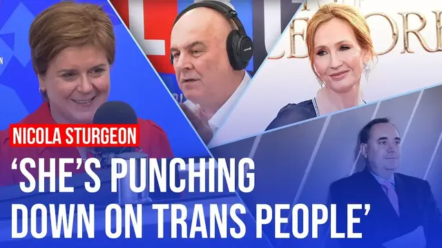 'Video thumbnail for Nicola Sturgeon hits back at JK Rowling and opens up on her resignation and marriage'