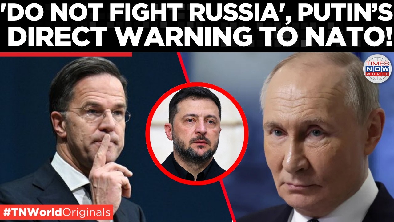 Video thumbnail for PUTIN'S WARNING: 'Do Not Fight Russia, Never Try', Kremlin Delivers ULTIMATUM To NATO