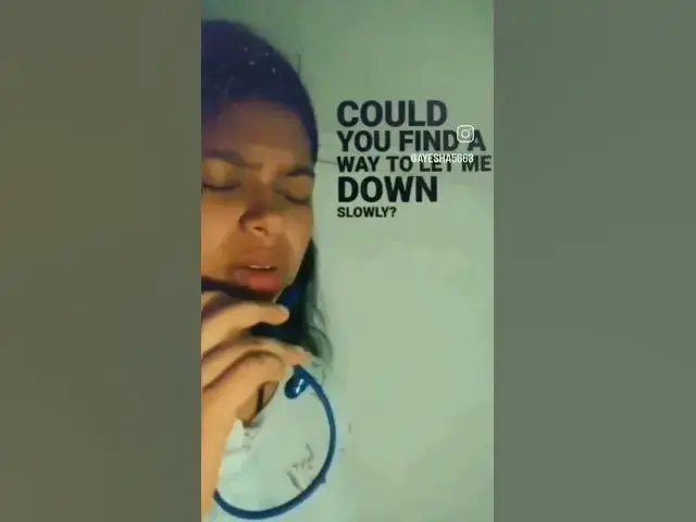 'Video thumbnail for Let me down slowly song cover by Ayesha'