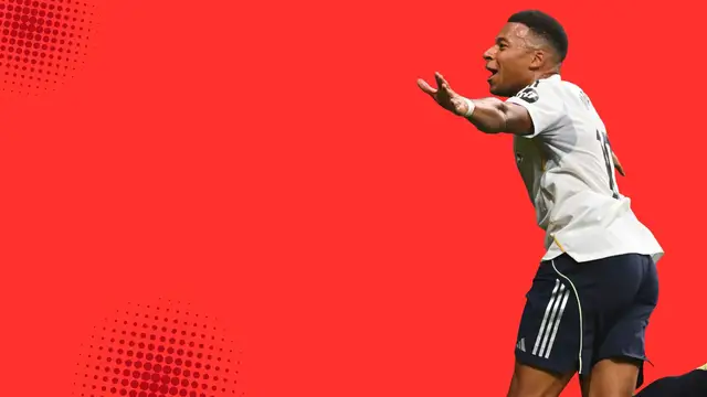 'Video thumbnail for In-form Kylian Mbappe trains as Xabi Alonso's Real Madrid aim to continue their perfect start to the new Spanish La Liga'