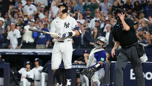 Video thumbnail for Aaron Judge Finally Gets His Postseason Moment