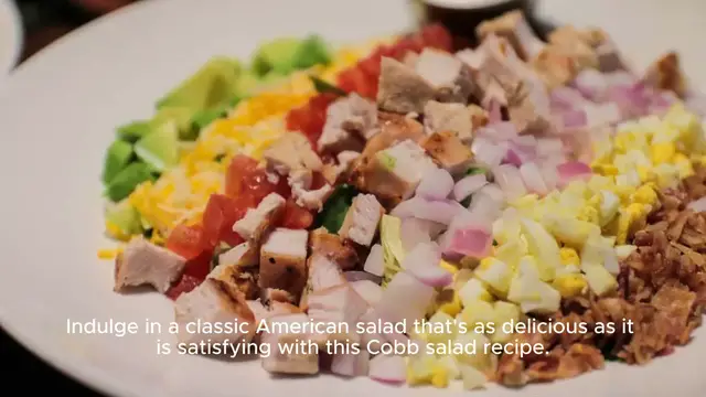 Video thumbnail for Cobb Salad Recipes