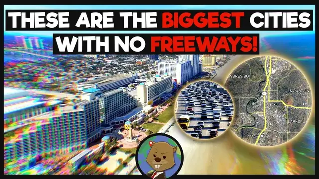 'Video thumbnail for What's The Biggest US City With No Freeways?'