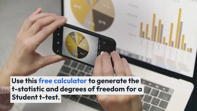 'Video thumbnail for T-Statistic and Degrees of Freedom Calculator'