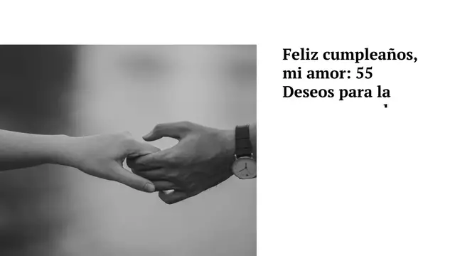 Video thumbnail for Feliz cumpleaños, mi amor 55 Deseos para la persona amada