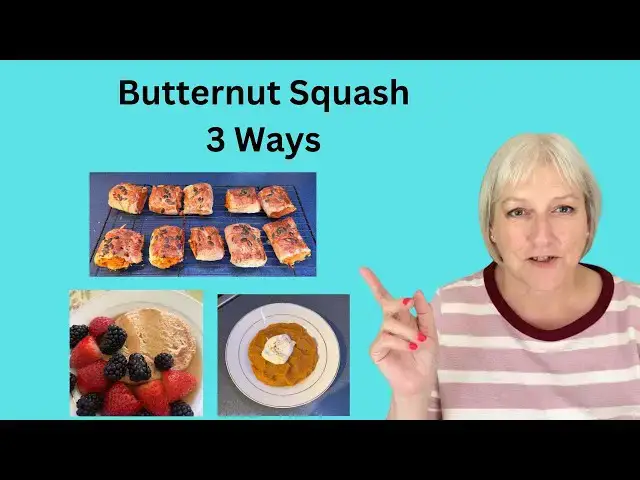 Video thumbnail for 3 Recipes for Butternut Squash : Soup, Pancakes, Rolls