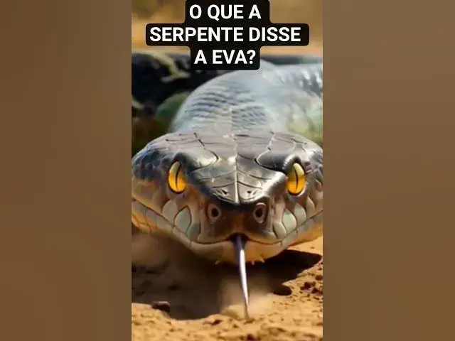 Video thumbnail for O QUE A SERPRENTE DISSE A EVA? #shorts #biblia