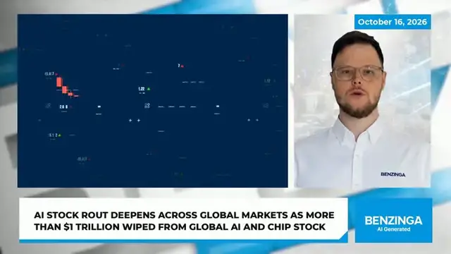 Video thumbnail for AI Stocks Lose $1 Trillion