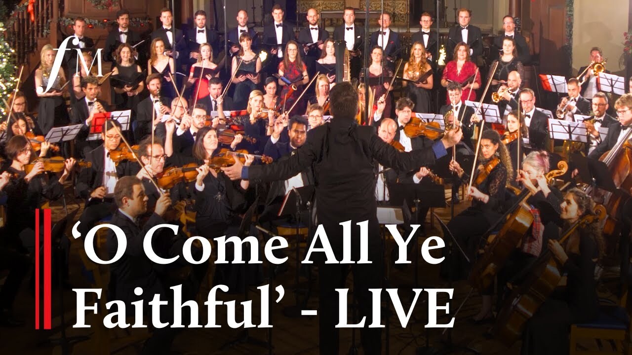 Video thumbnail for 'O Come All Ye Faithful' - VOCES8 Foundation Choir & Orchestra | Classic FM