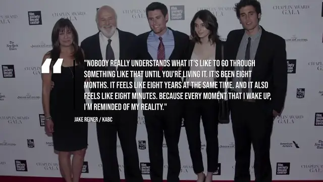Video thumbnail for Rob and Michele Reiner's son Jake reportedly weds longtime girlfriend.