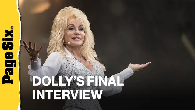 Video thumbnail for Dolly Parton opened up about 'hard times' with her health in final interview