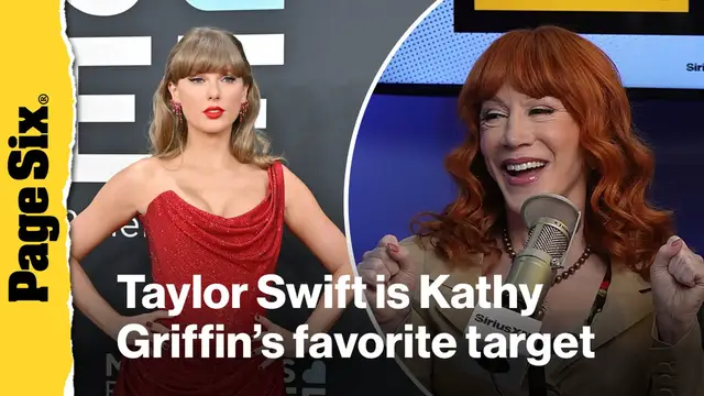'Video thumbnail for Kathy Griffin loves to roast Taylor Swift'