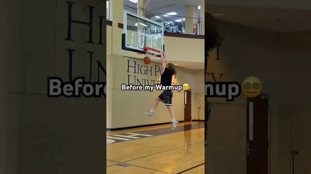 'Video thumbnail for travis reynolds: jump height difference after warmup at high point university'