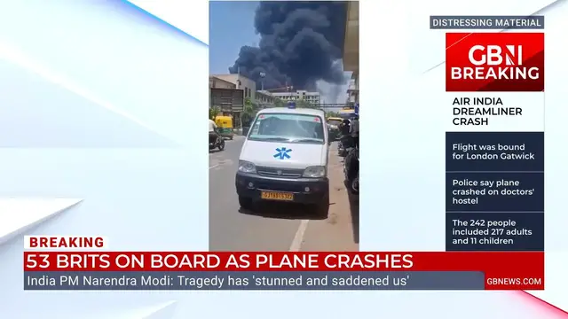 Video thumbnail for Air India plane crash resulted in 'more casualties than ever imagined', local journalist claims