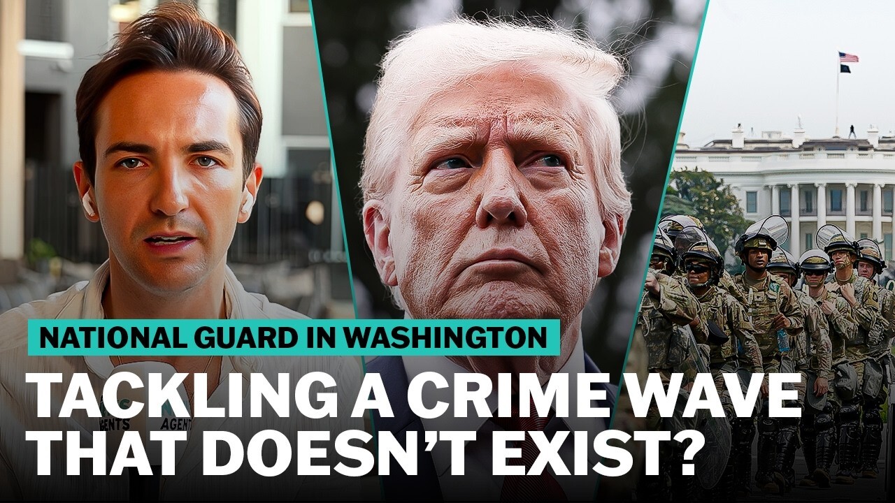 Video thumbnail for Why has Trump ordered the army onto the streets of DC?