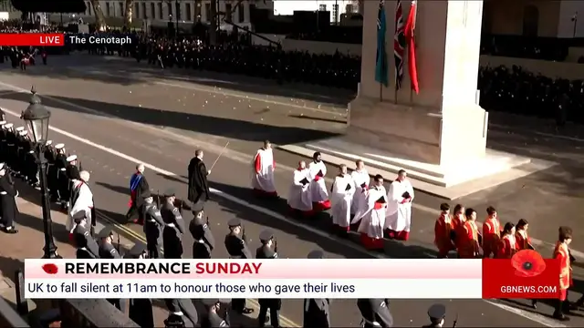 'Video thumbnail for WATCH: First female Archbishop of Canterbury leads service on Remembrance Sunday'