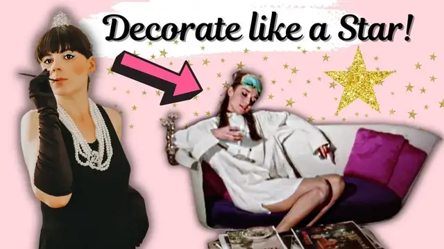 Video thumbnail for 15 Old Hollywood inspired Home Decor Ideas (Decorate like a vintage movie star!)