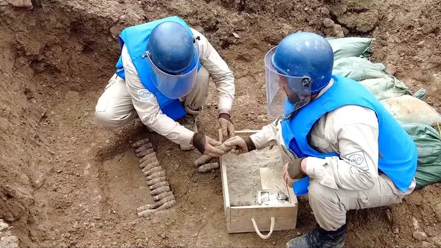 'Video thumbnail for In Afghanistan’s hills, hidden landmines from old wars still claim lives despite clearance efforts'