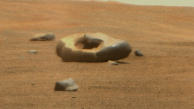 Video thumbnail for Perseverance Discovers Donut-Shaped Rock on Mars, Hinting at Hidden Significance