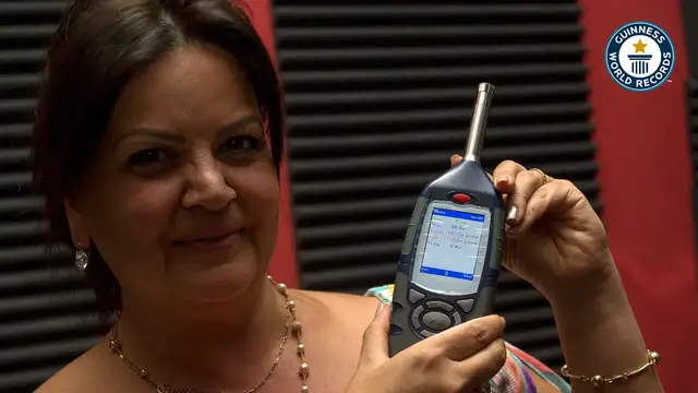 Video thumbnail for Loudest Mezzo-Soprano Note, Guinness World Records