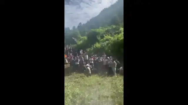 Video thumbnail for Nepal Floods: Evacuations In Rasuwa.