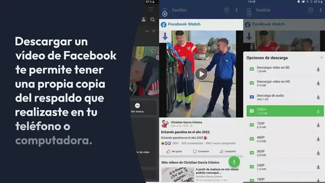 Video thumbnail for Cómo descargar vídeos de Facebook