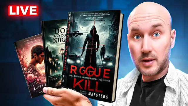 Video thumbnail for I Tried Making Good, Better, and Best Book Covers With AI (Live Stream)