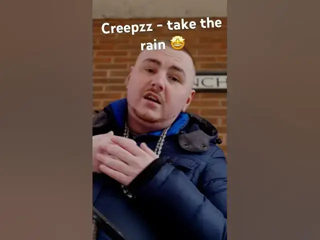 Video thumbnail for Creepz-uk rapper “Take The Rain” 2025 #rapper #taketherain #ukrappers