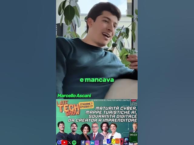 Video thumbnail for Marcello Ascani, da creator a imprenditore: l'impegno, la passione, il lavoro