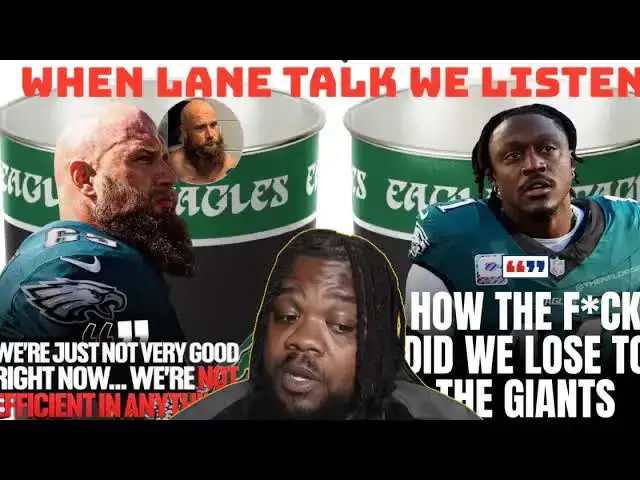 'Video thumbnail for Lord Brunson: eagles' offensive struggles: no run game, lane johnson speaks, and what's happening with jalen hurts?'