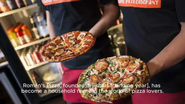 Video thumbnail for Roman's Pizza Menu Price