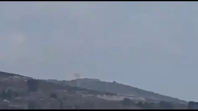 Video thumbnail for Lebanon: Israeli Strike Hits Heights in Southern Lebanon.