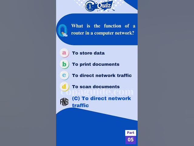 Video thumbnail for 1-Minute ⏱ Computer Fundamental 💻 Quiz Part-05 🎯Test Your Computing Skills! 🏆#quiz #computergk
