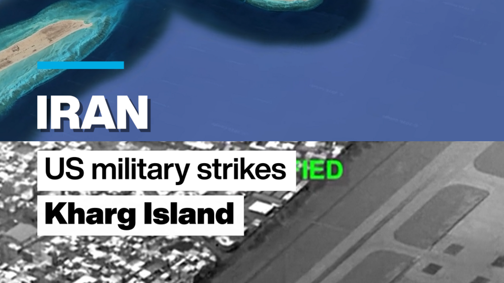 Video thumbnail for Why did the US military bomb the strategic Iranian island of Kharg?