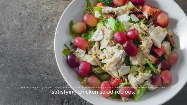 Video thumbnail for Chicken Salad Recipes