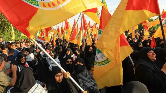 Video thumbnail for US forces withdraw from Iraq: Troops leave after two-decade intervention