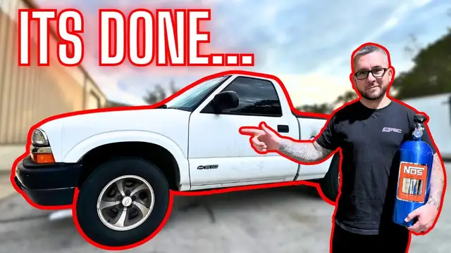 'Video thumbnail for NO Oil and a LOT of Nitrous. Our S10 is Finished!'