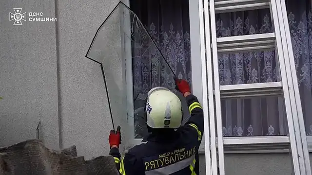 'Video thumbnail for Homes destroyed and dozens injured in Russian drone barrage on Ukraine'
